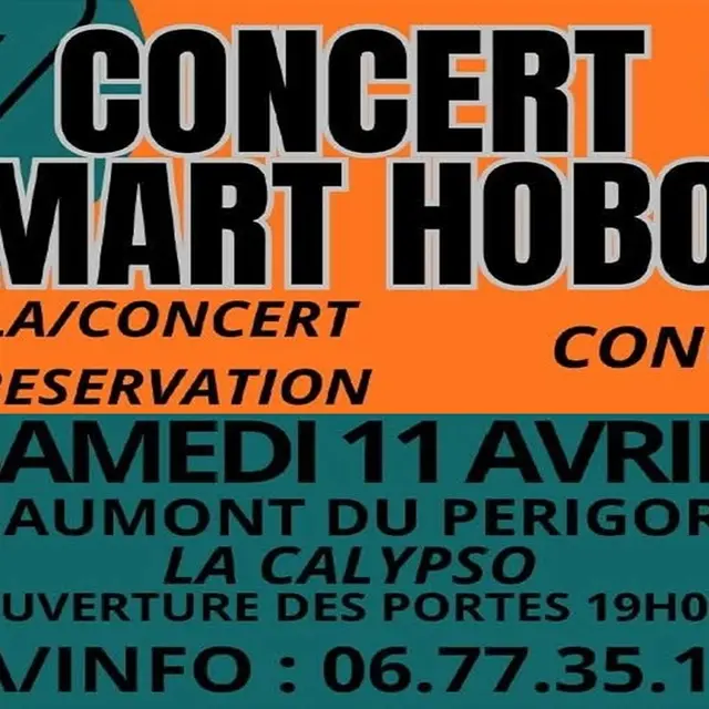 Concert Smart Hobos Beaumont-du-Périgord