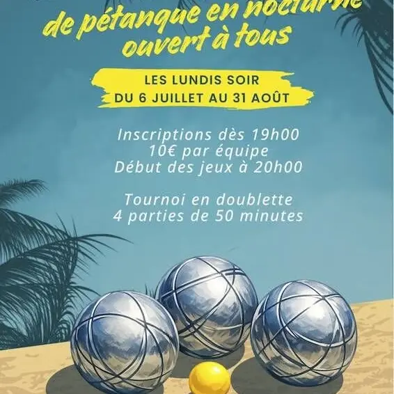 Concours de pétanque