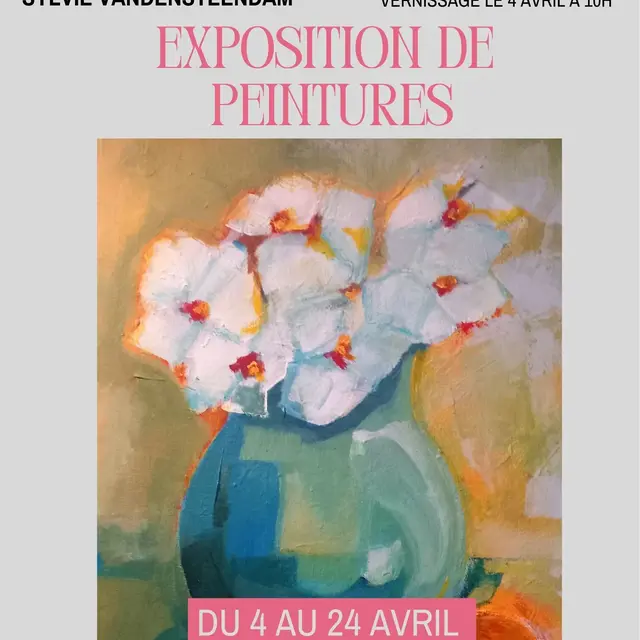 Affiche en Rose Noir Style Montage photo Peinture Classique - 1