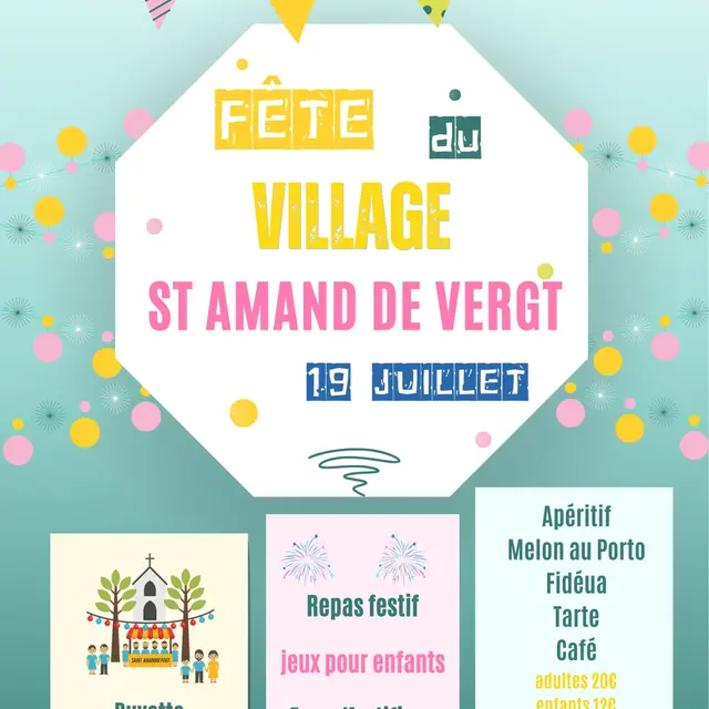 07 - Fête du village - St Amand de Vergt