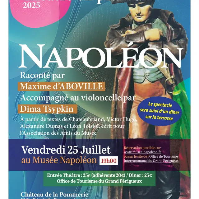 07 - Théâtre en plein air musée Napoléon flyer A5 recto - Cendrieux