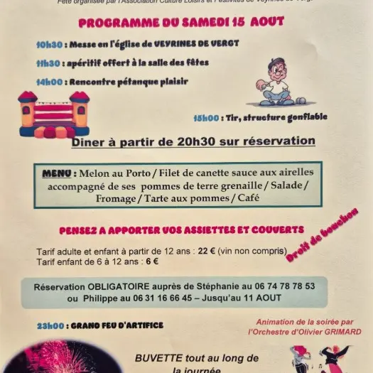 07 - Veyrines en fête, 15 aout