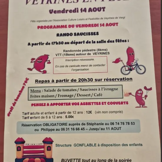 07 - rando saucisses- veyrines de vergt