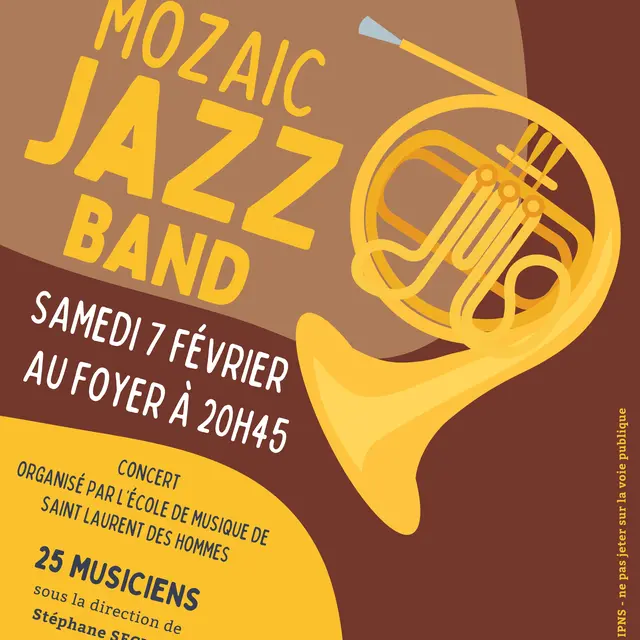 Concert mozaic jazz band