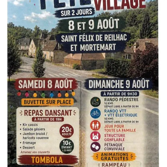 08092026_fête de village_Saint Félix de Reilhac