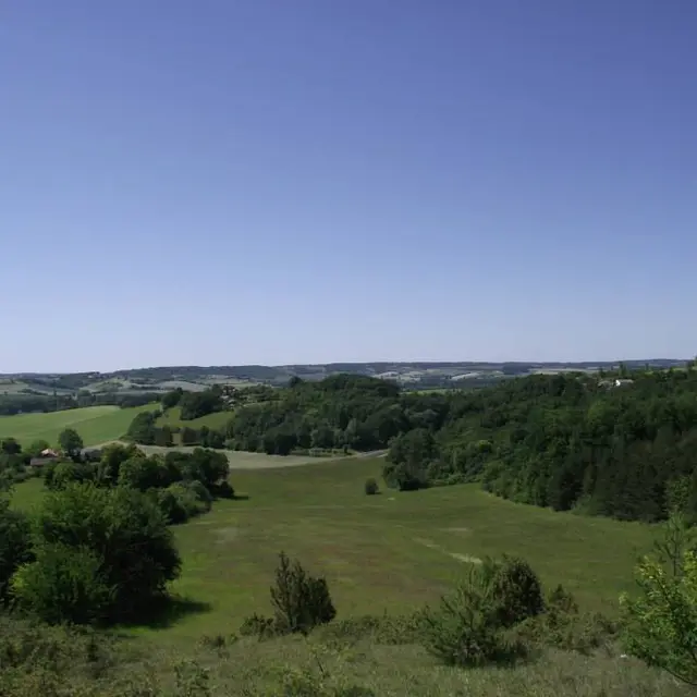 Paysage Périgord Ribéracois