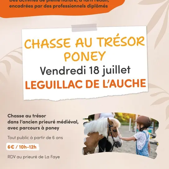 18 juillet_Leguillac_ChasseTrésor_Poney (002)