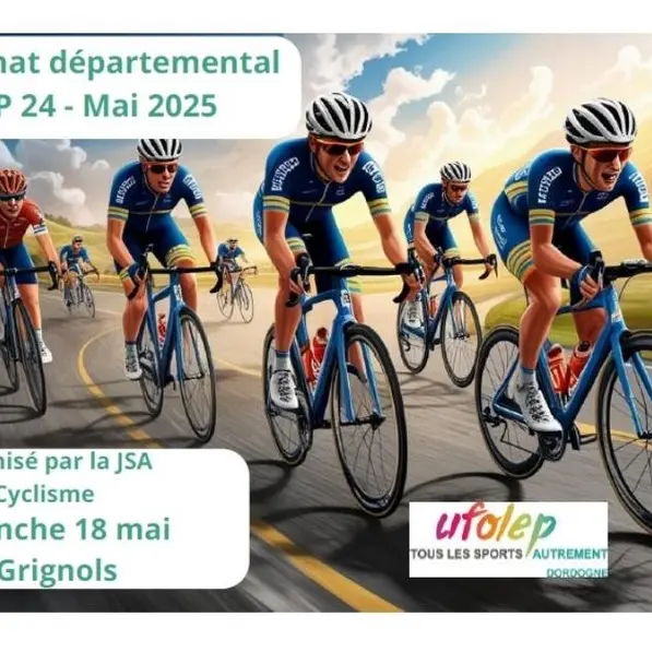 18 mai course cycliste grignols