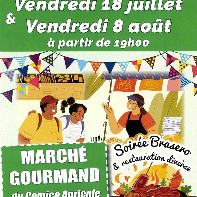 1807 marché gourmand