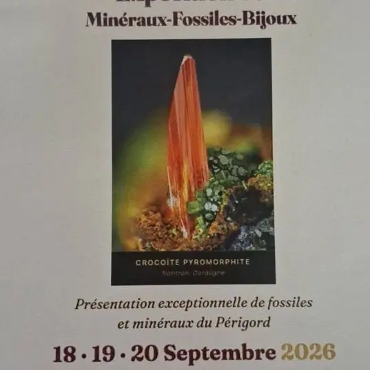 18092026_Exposition vente minéraux_Les Eyzies