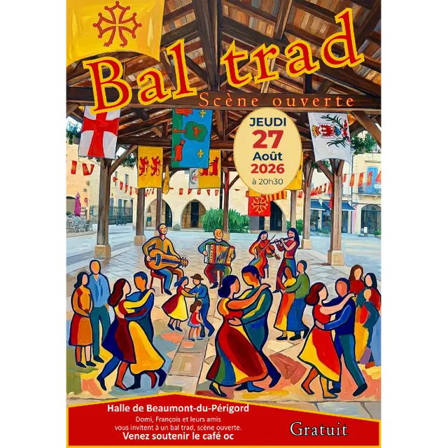 Bal trad scèe ouverte Beaumont du Périgord