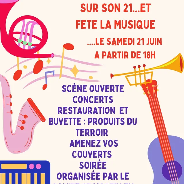 Fête de la musique St Martin l'Astier