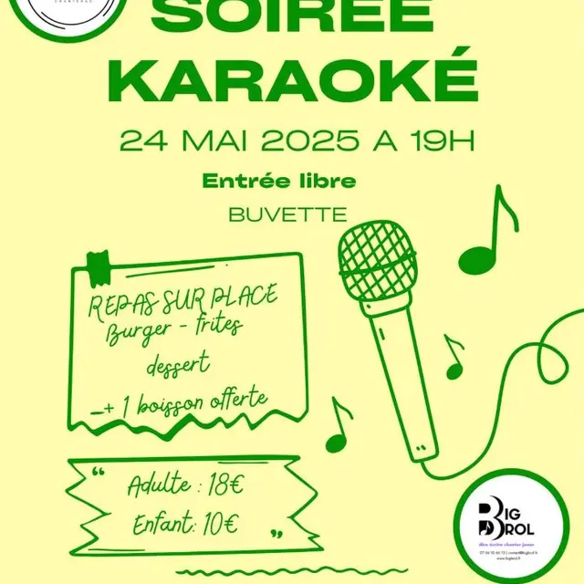 24 mai soirée karaoké Chantérac