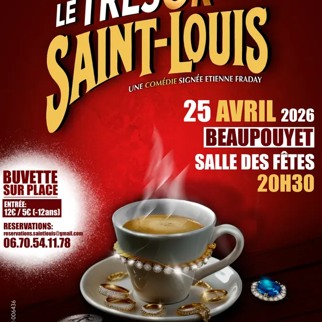 Affiche le Trésor du Saint Louis