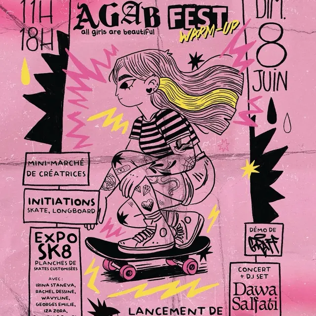 Affiche AGAB Fest