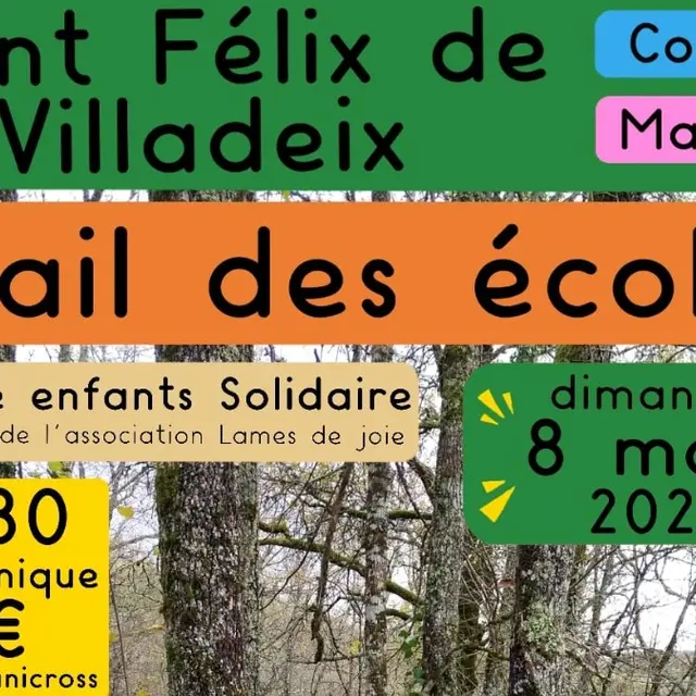 trail des écoles St Félix de Villadeix