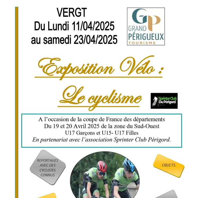 AFFICHE Expo vélo