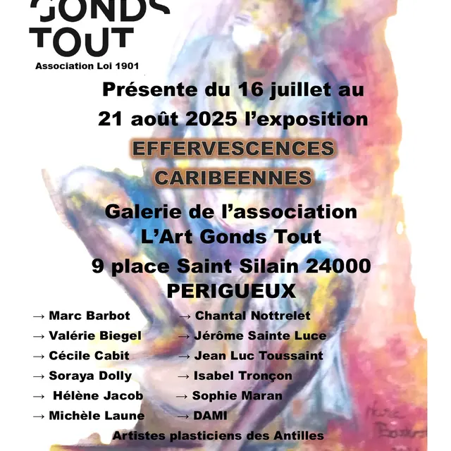 AFFICHE EFFERVESCENCES CARIBEENNES