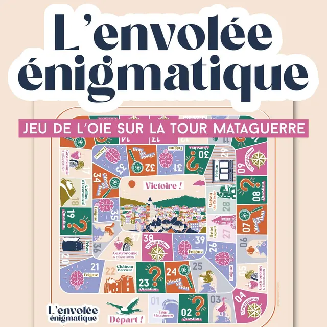 AFFICHE JEU DE L'OIE 120x176