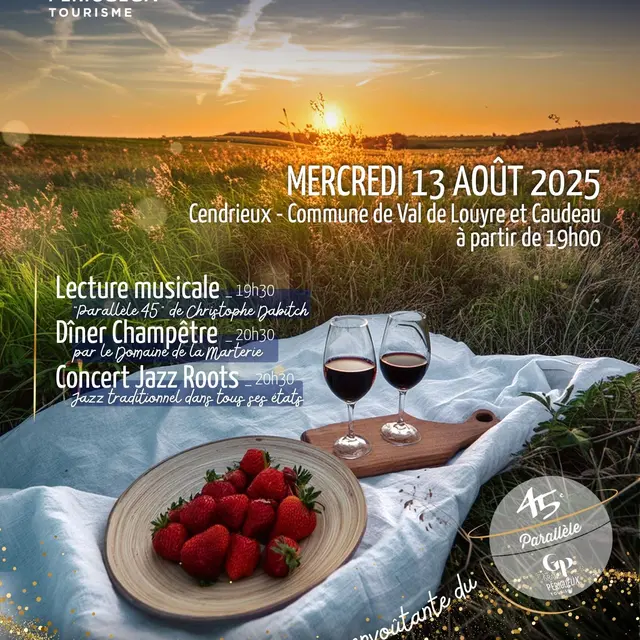 Pique-nique Affiche 45e parallèle - Affiche 45e parallèle - été 2025