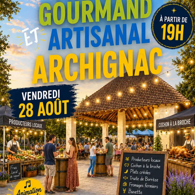 Affiche Marché