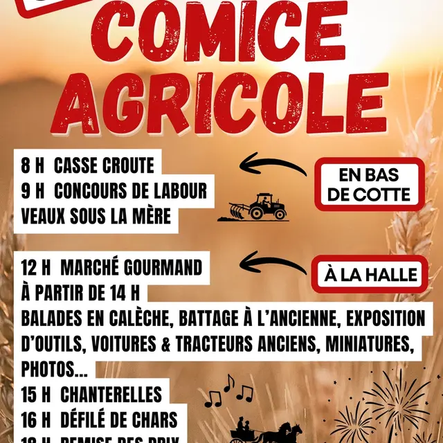 Affiche comice agricole