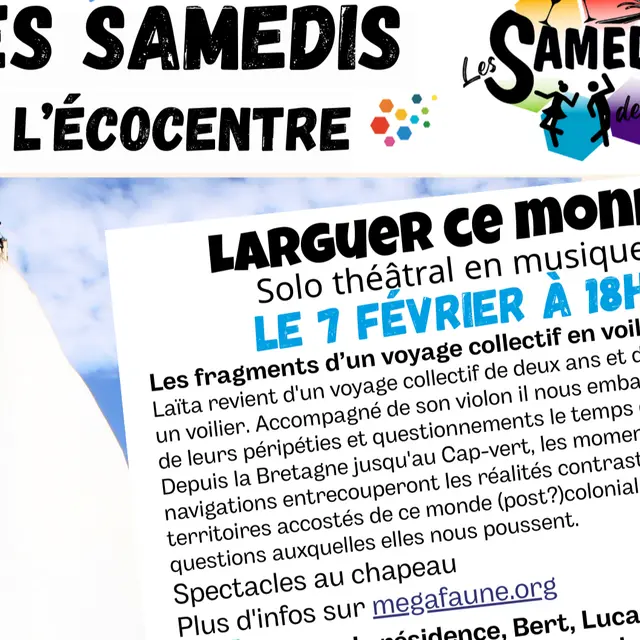 Affiche samedis de l'ecocentre 7 fevrier 2026 1