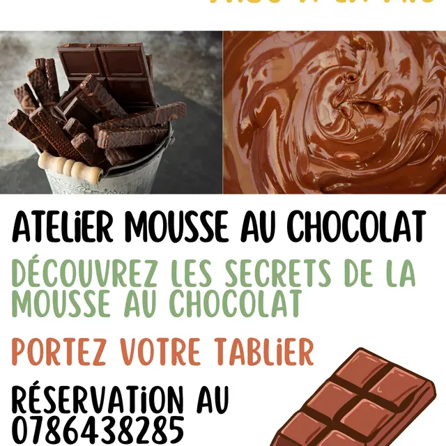Atelier mousse au chocolat