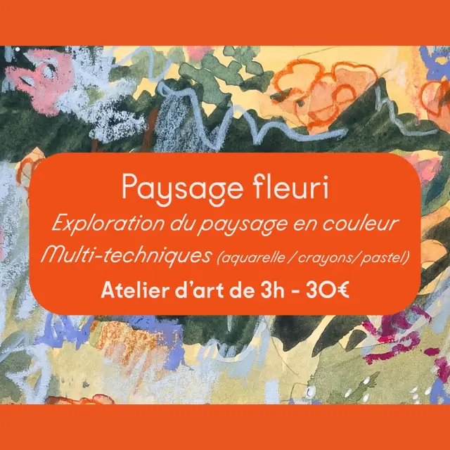 Atelier paysage fleuri Brine 13 août 26 Eymet vignette