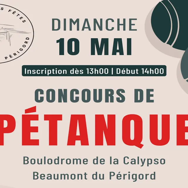 Concours de pétanque
