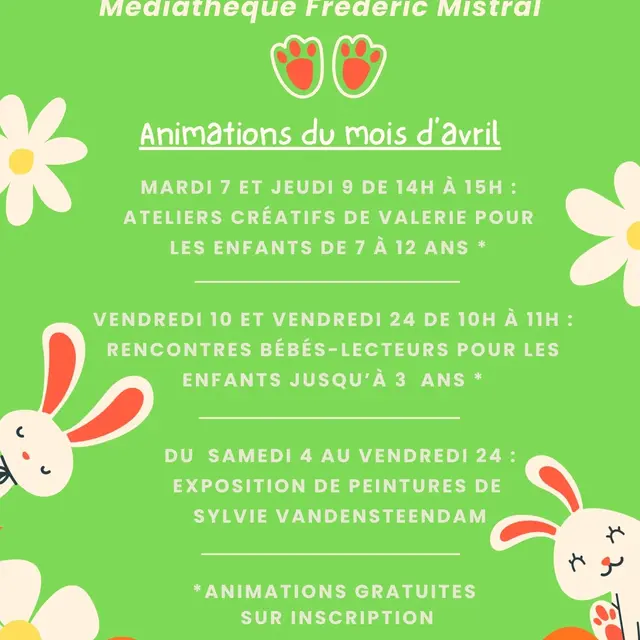 Animations avril 2026 - 1