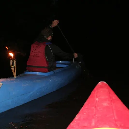Canoë Kayak USNCK Neuvic  descente aux flambeaux