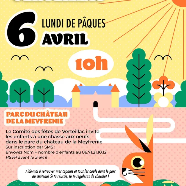 Chasse aux oeufs 6 avril