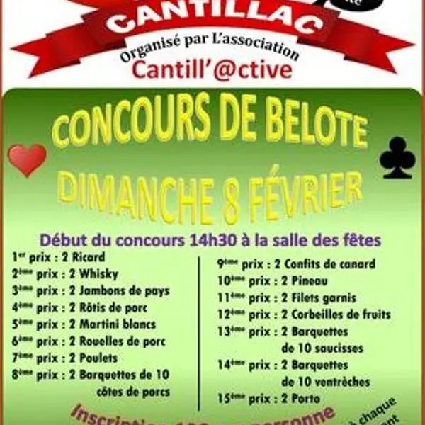 Concours de belote