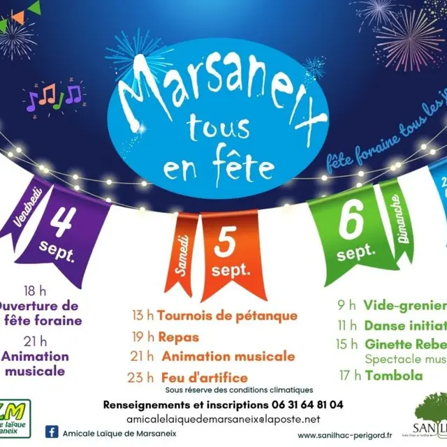 Tous en fête à Marsaneix