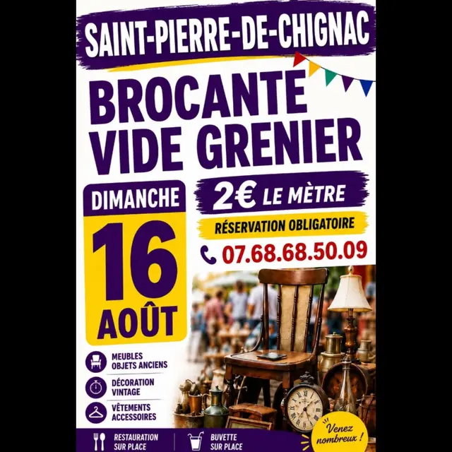 Brocante vide-greniers