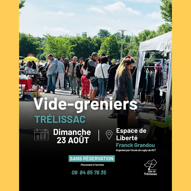 L’école de rugby du RCT organise son vide-greniers à Trélissac