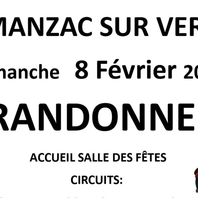 randonnée manzac-sur-Vern