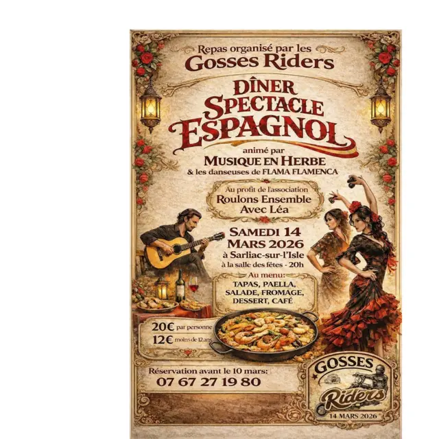 Dîner spectacle Espagnol
