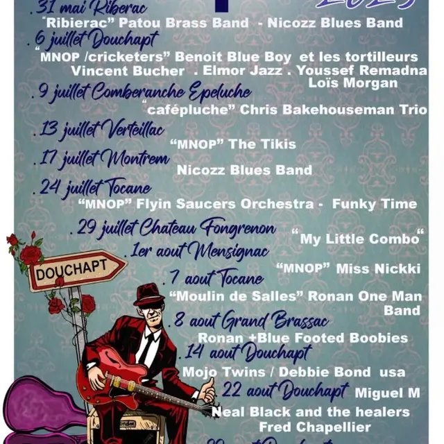 Douchapt Blues Juillet Août