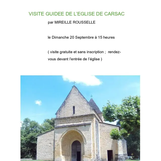 Eglise Carsac