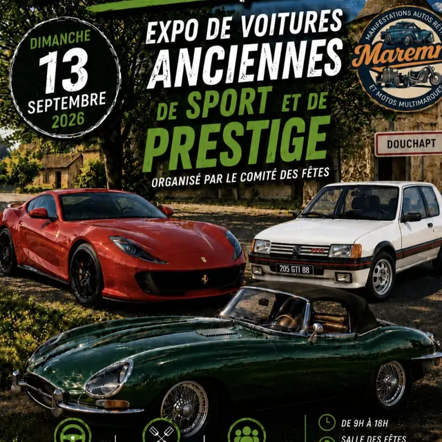 Expo voitures Douchapt