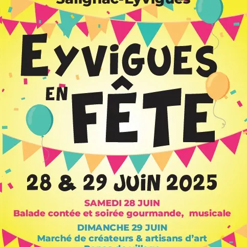 Eyvigues en fête 28-29 Juin 2025