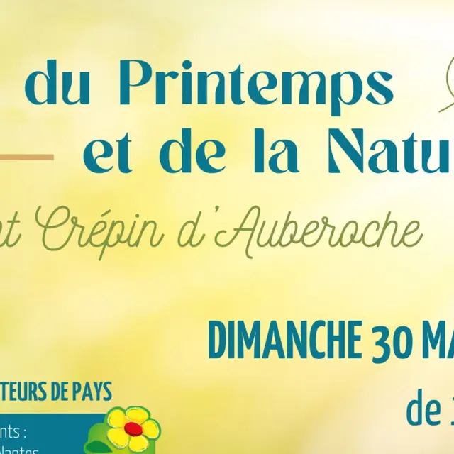 Fête de la nature et du printemps St Crépin d'Auberoche