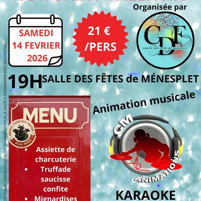 Fête-non-St Valentin-Ménesplet-vallee-isle-perigord