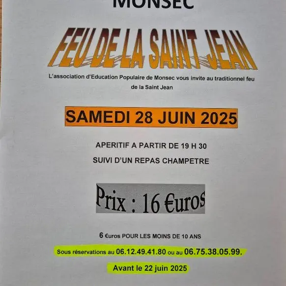 Feu de la St-Jean