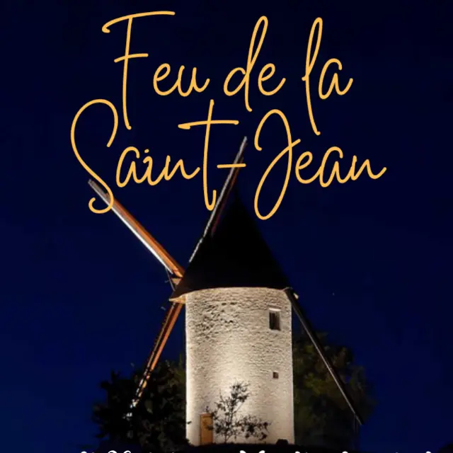 Feu de la St Jean Moulin Citole 28 juin