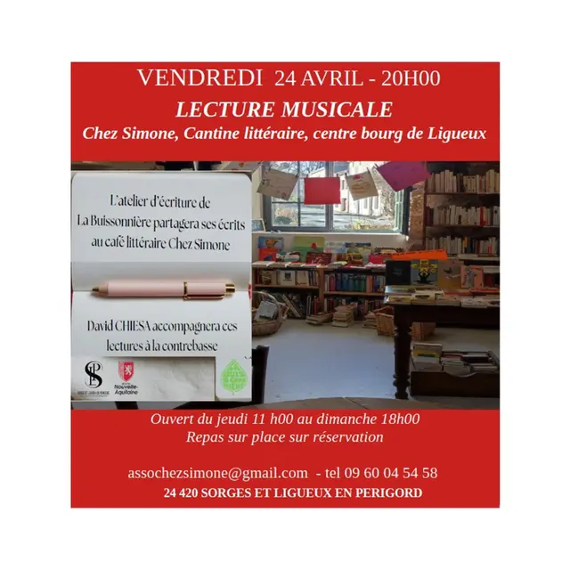 Affiche Lecture Musicale