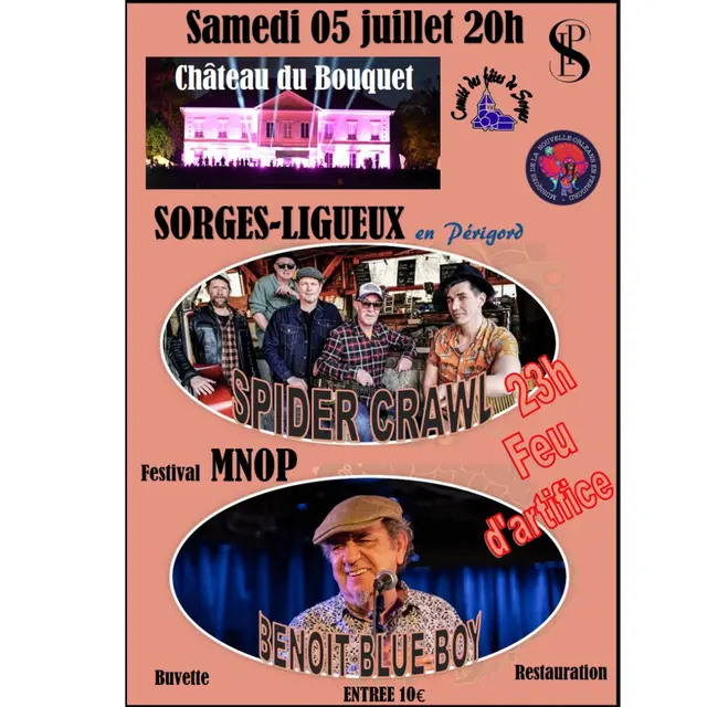 Concert MNOP Sorges et Ligueux en Périgord