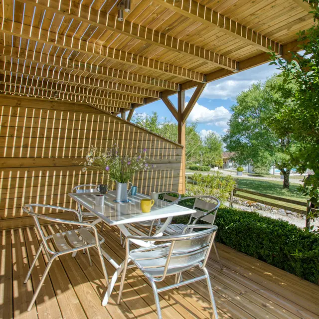 Gîte Castelnaud - Terrasse